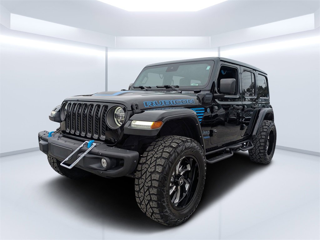 Used 2021 Jeep Wrangler Unlimited Rubicon 4xe w/ Steel Bumper Group image 7