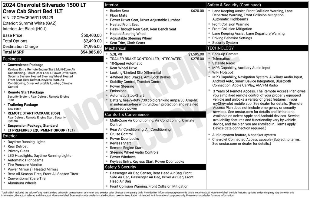 Used 2024 Chevrolet Silverado 1500 LT RWD image 6