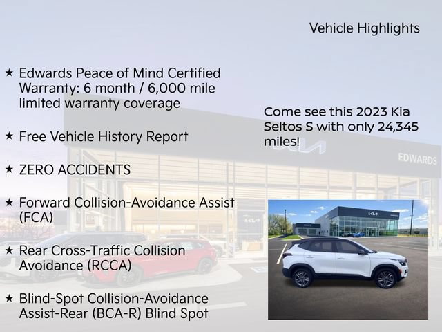 Used 2023 Kia Seltos S FWD image 11