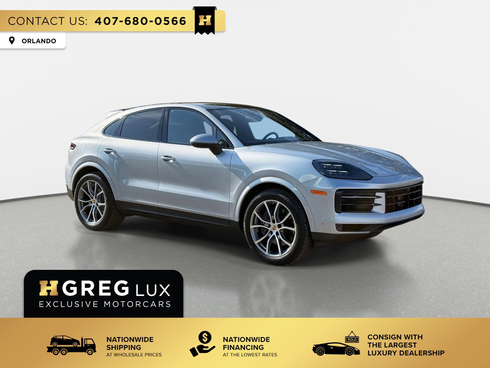 Used 2024 Porsche Cayenne Coupe image 1