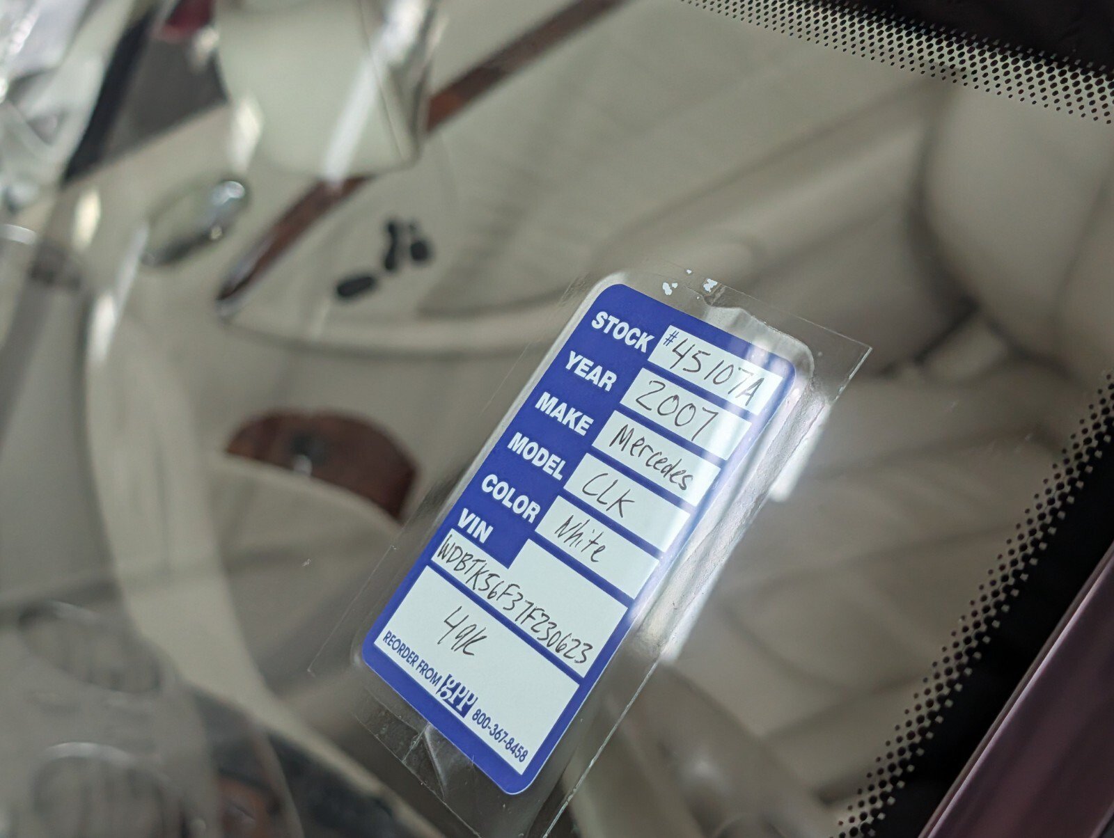 Used 2007 Mercedes-Benz CLK 350 Cabriolet image 21