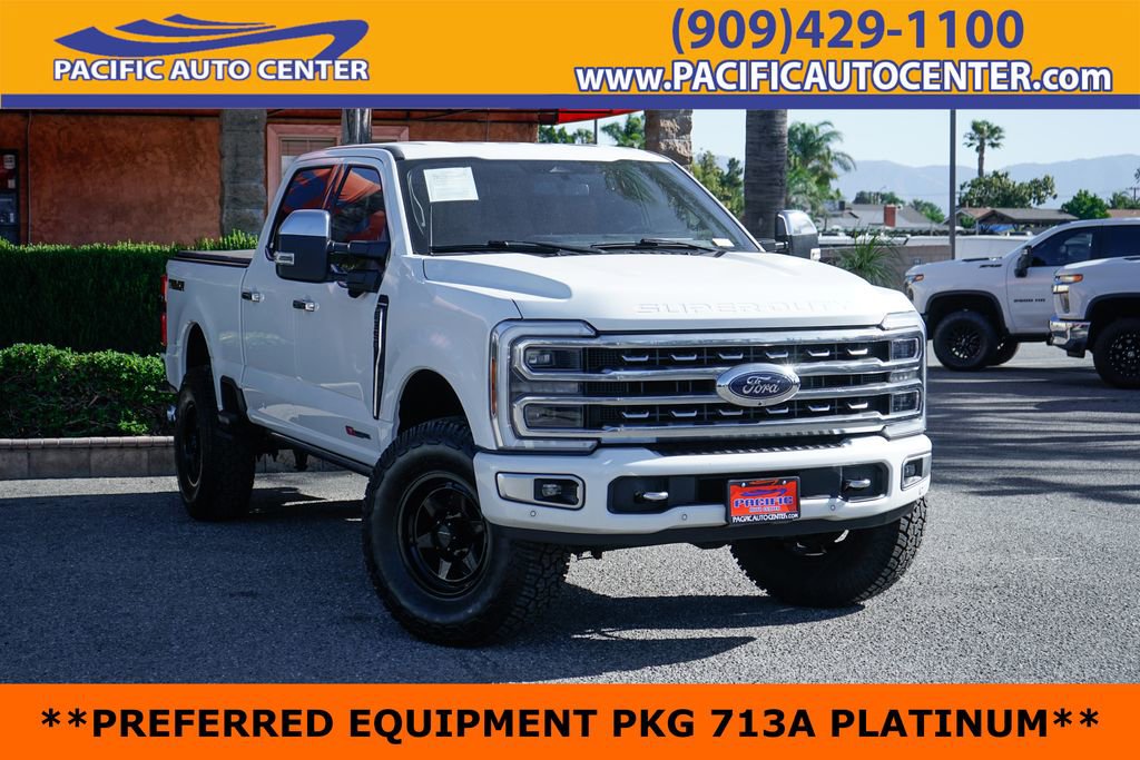 Used 2024 Ford F350 Platinum w/ Tremor Off-Road Package AWD/4WD image 1
