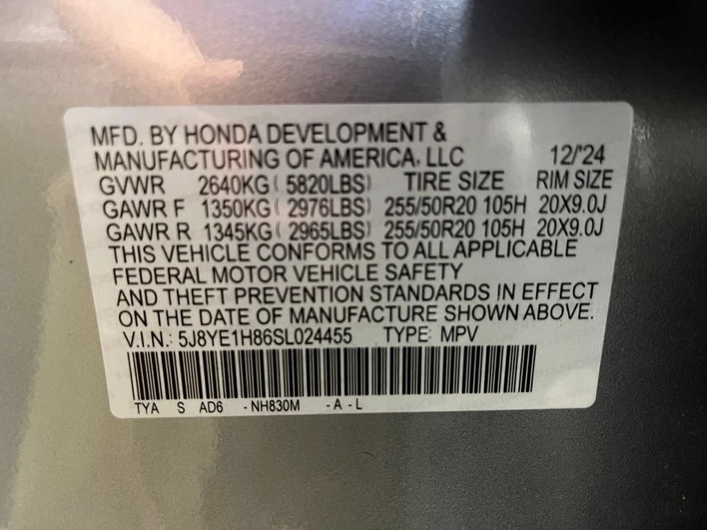 Certified 2025 Acura MDX SH-AWD w/ Advance Package image 24