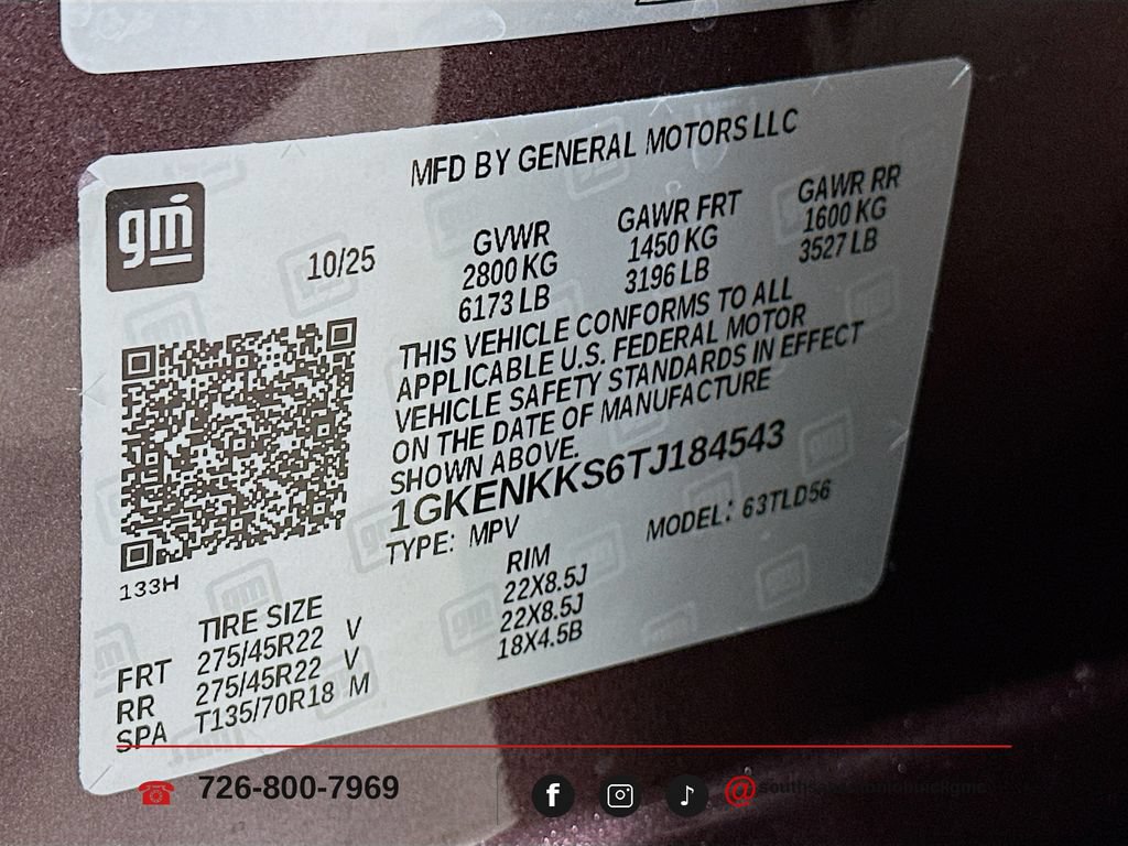 Certified 2026 GMC Acadia Elevation w/ Black Edition FWD image 35