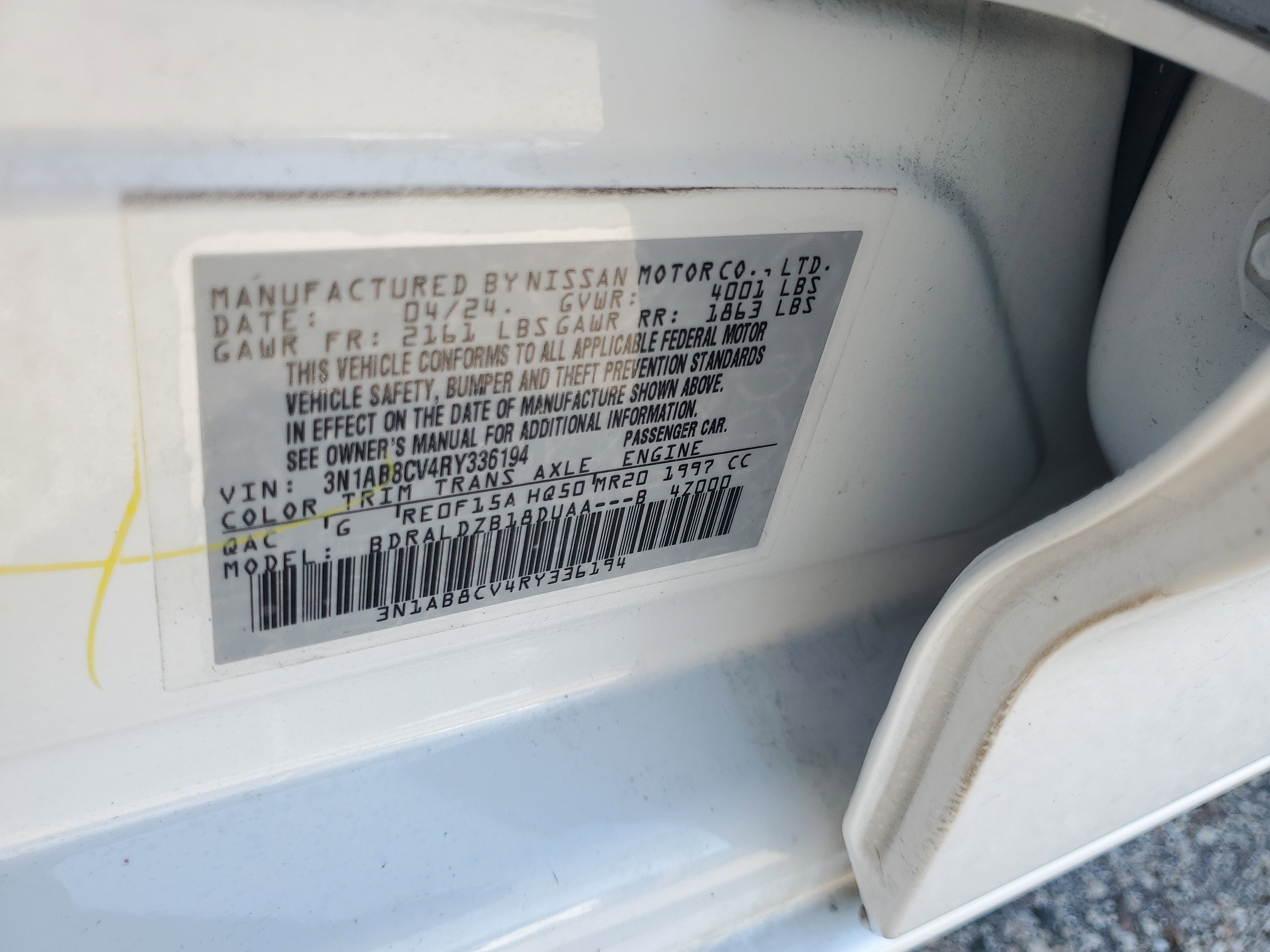 Certified 2024 Nissan Sentra SV w/ All-Weather Package FWD image 29