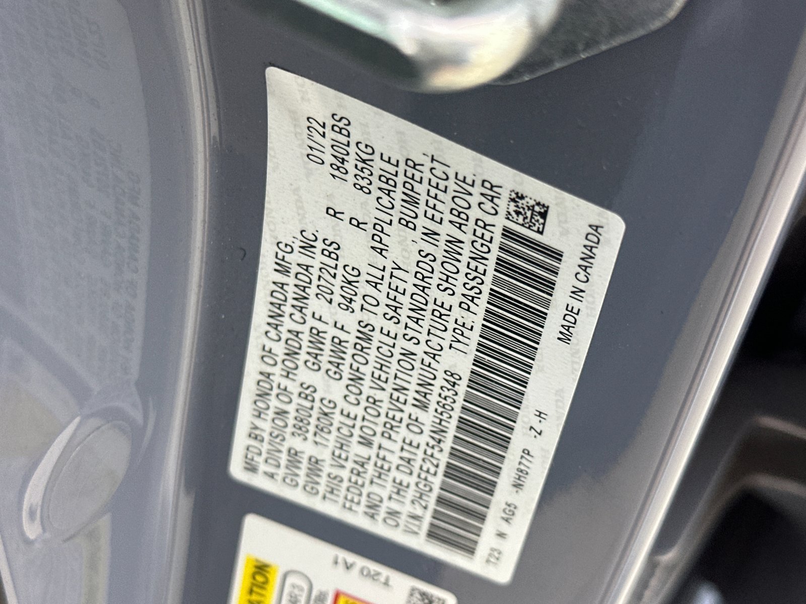 Used 2022 Honda Civic Sport image 26