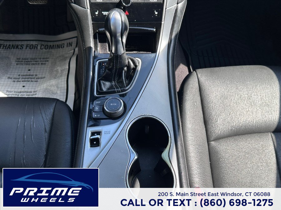 Used 2014 INFINITI Q50 Premium w/ Spare Tire Package RWD image 19