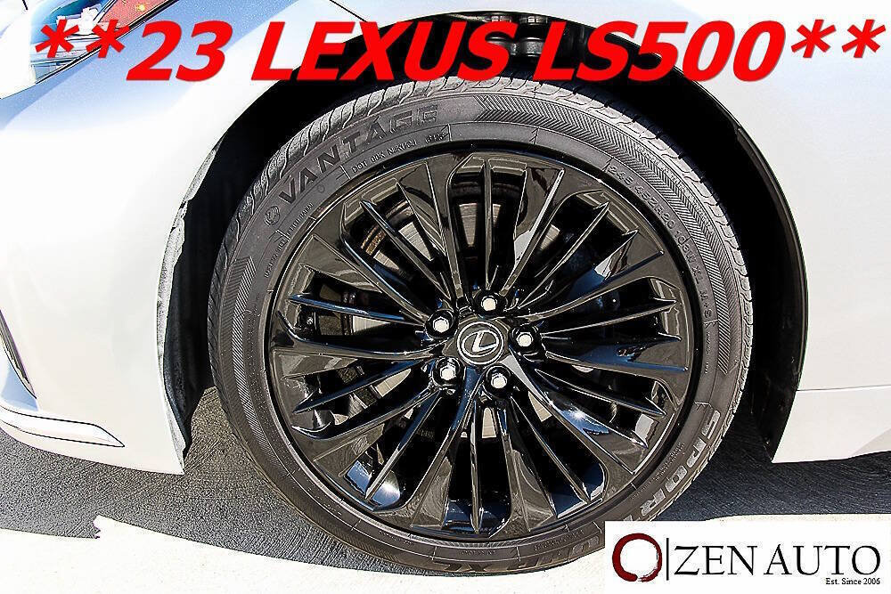 Used 2023 Lexus LS 500 w/ Accessory Package (Z1) RWD image 47