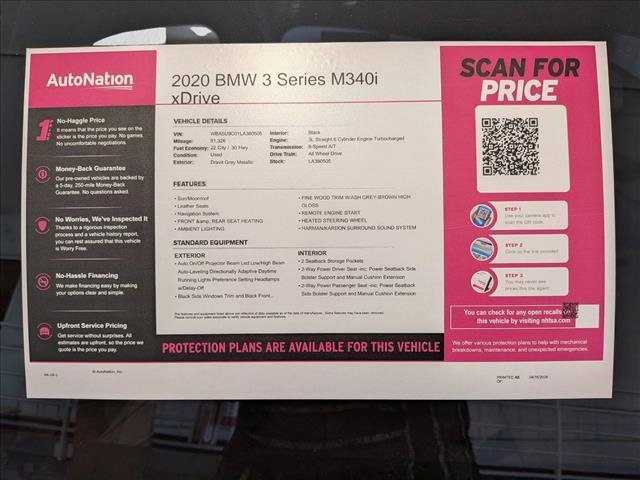 Used 2020 BMW M340i xDrive w/ Premium Package AWD/4WD image 23