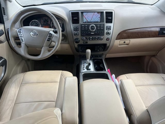 Used 2015 Nissan Armada Platinum w/ 2nd Row Captain Seat Package AWD/4WD image 42