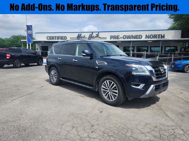 Used 2021 Nissan Armada SL w/ Captain's Chairs Package