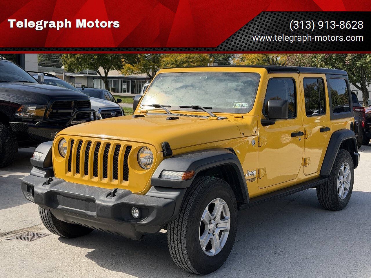 Used 2018 Jeep Wrangler Unlimited Sport S AWD/4WD image 1