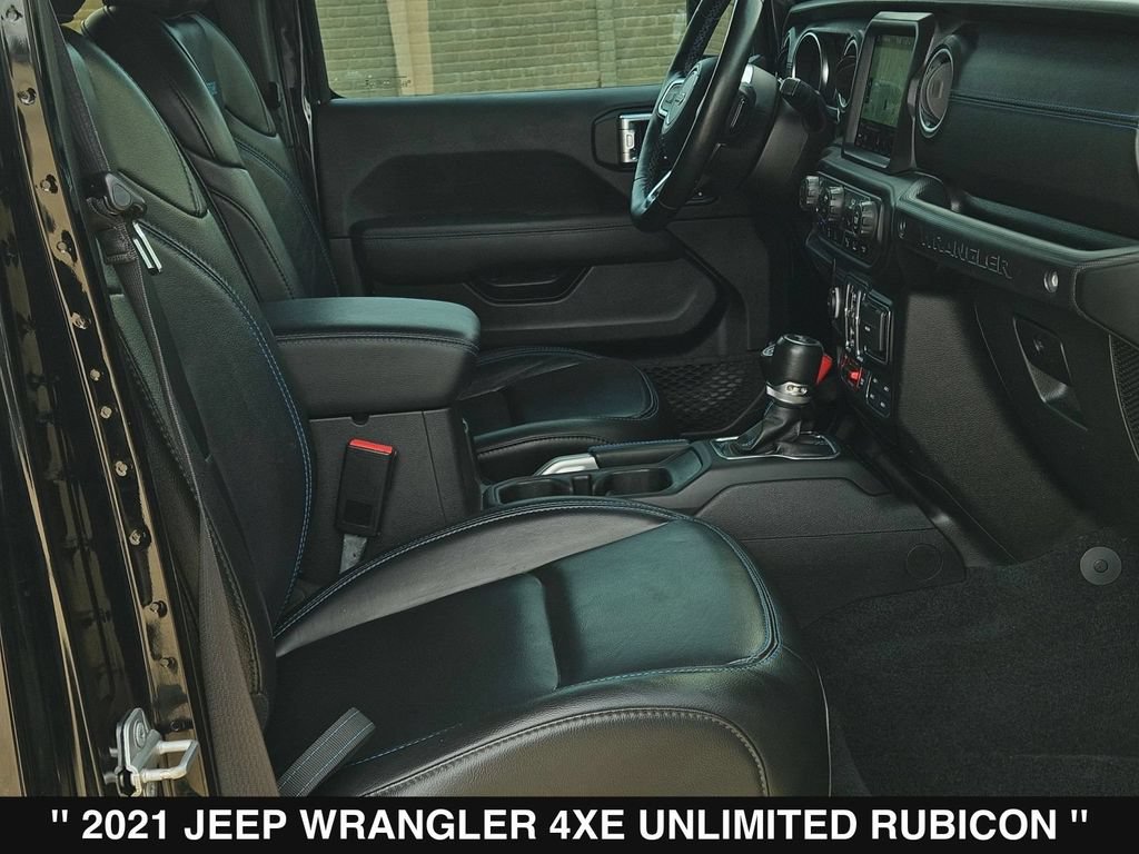 Used 2021 Jeep Wrangler Unlimited Rubicon 4xe w/ Steel Bumper Group AWD/4WD image 26