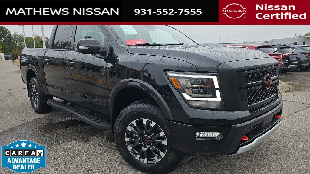 Certified 2024 Nissan Titan PRO-4X w/ Pro-4x Convenience Package