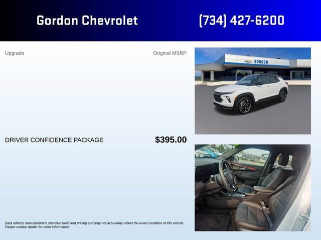 Used 2024 Chevrolet TrailBlazer RS w/ Driver Confidence Package AWD/4WD image 5