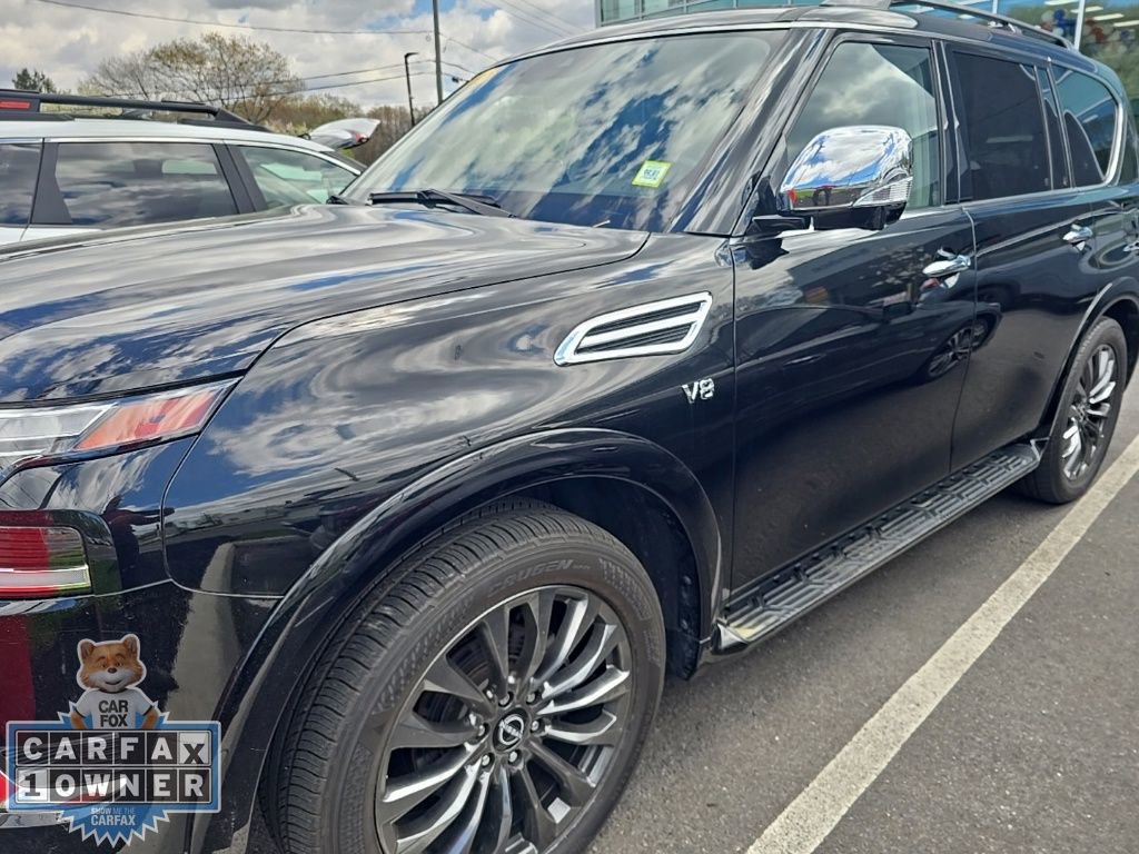 Used 2022 Nissan Armada Platinum w/ Captain's Chairs Package image 43