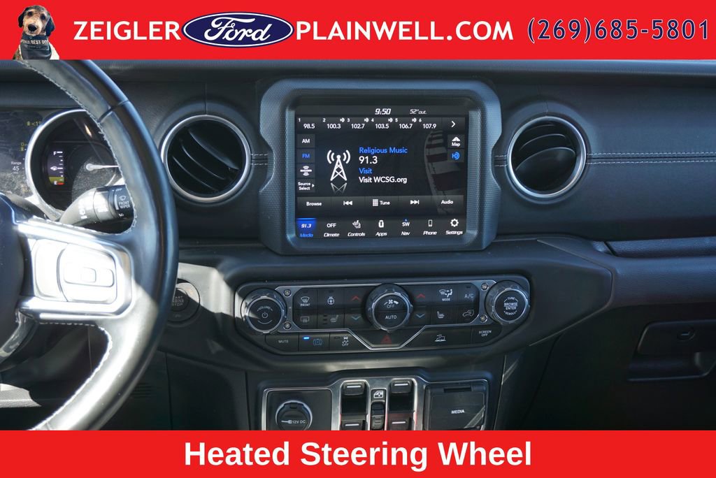 Used 2023 Jeep Wrangler Unlimited Sahara w/ Cold Weather Group AWD/4WD image 14