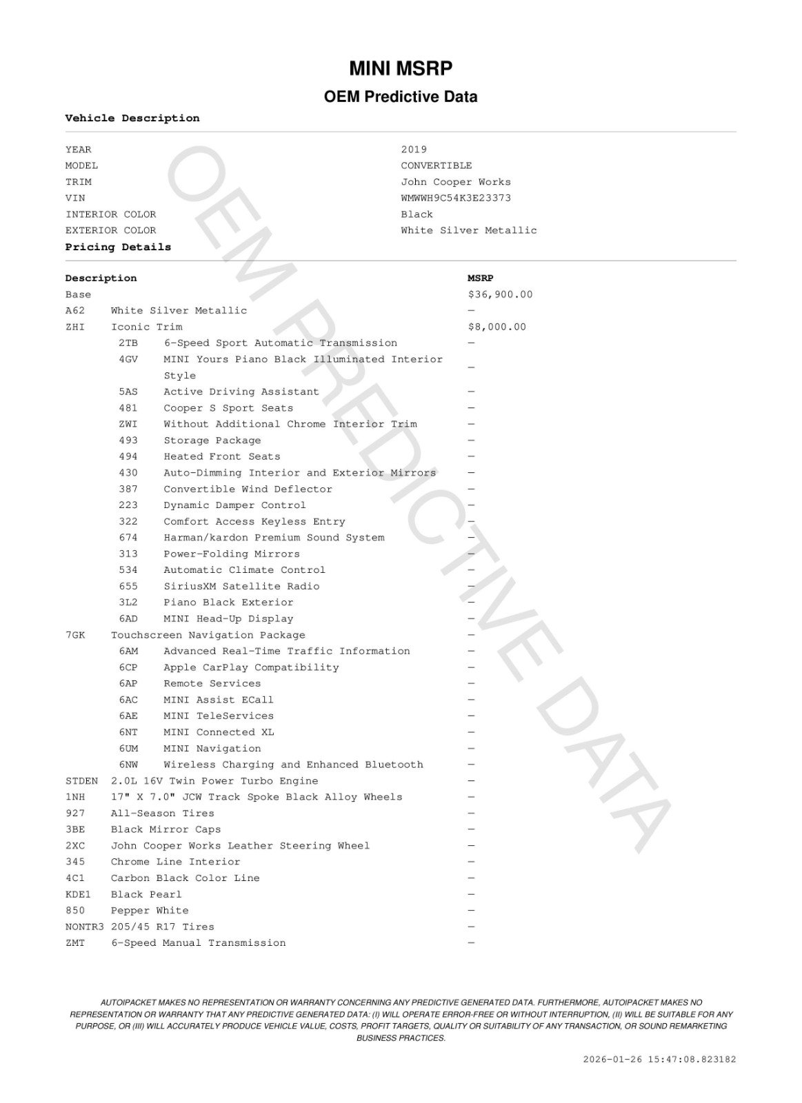 Used 2019 MINI Cooper John Cooper Works image 11