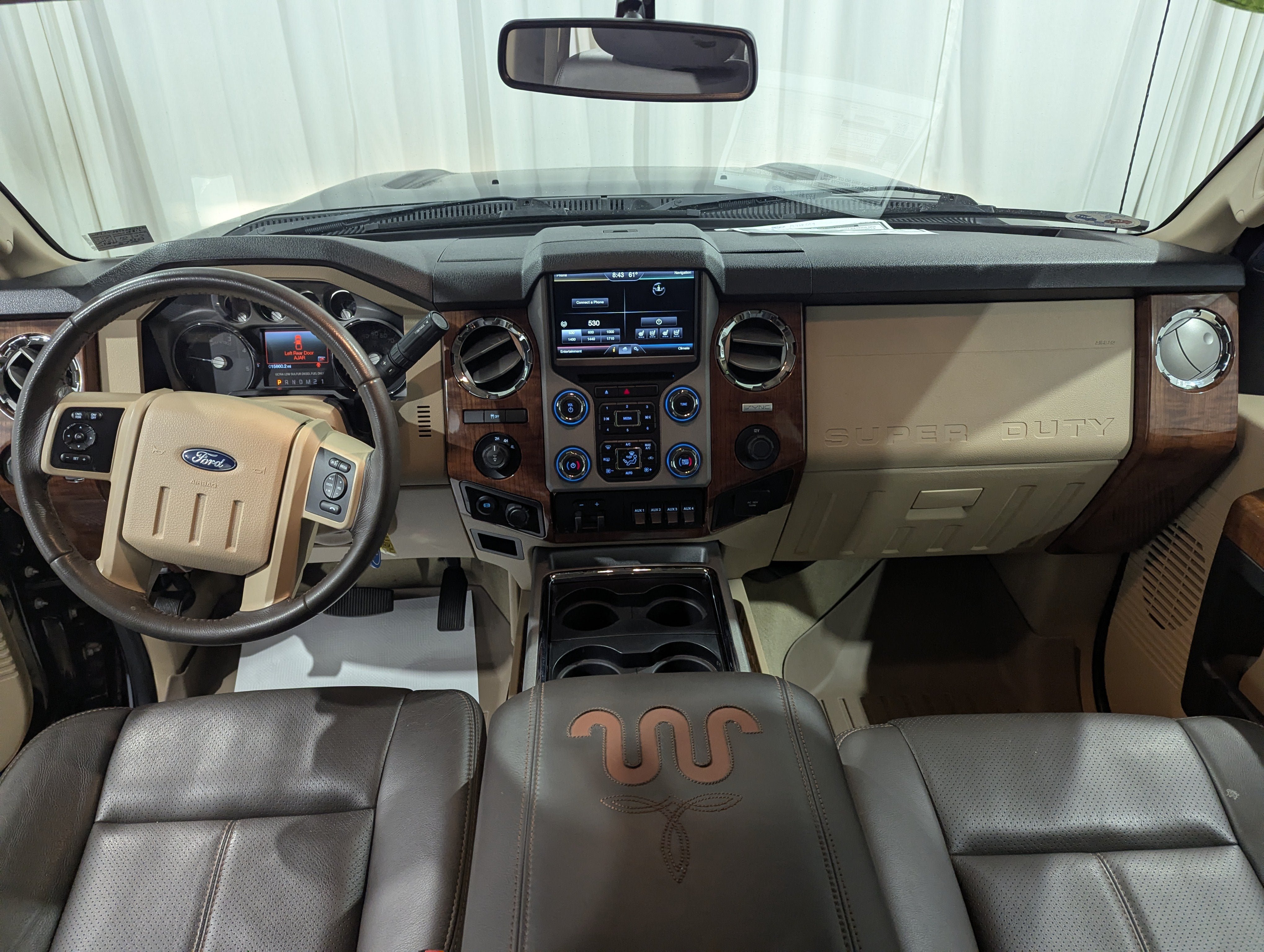 Used 2016 Ford F250 King Ranch w/ Snow Plow Prep Package AWD/4WD image 14