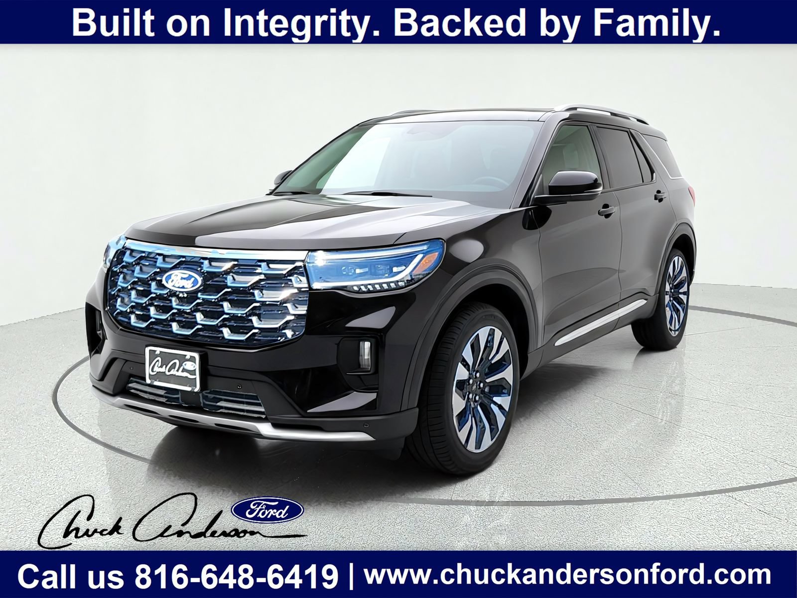 New 2027 Ford Explorer Platinum w/ LUX Leather Package