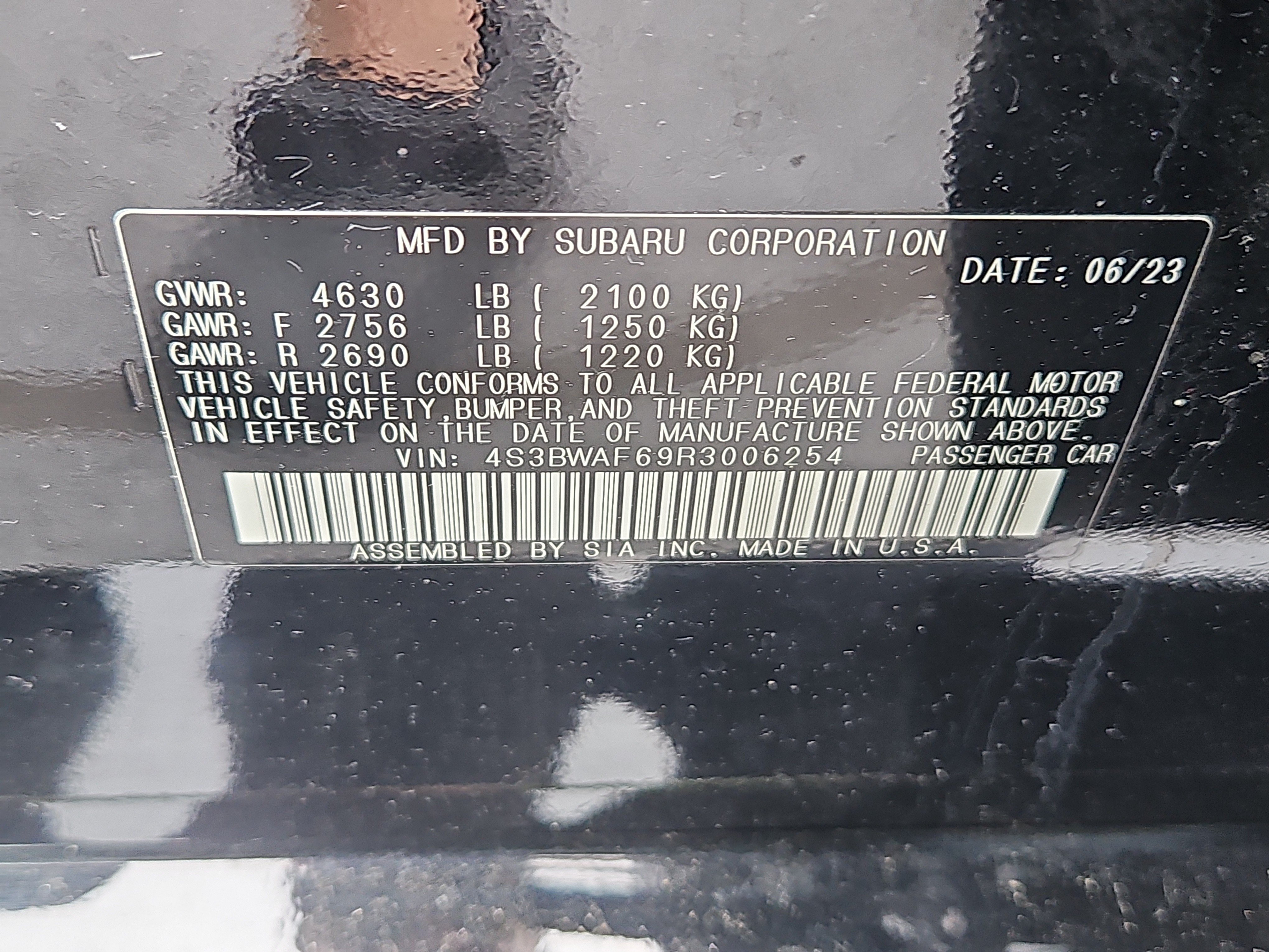 Certified 2024 Subaru Legacy Premium AWD/4WD image 7