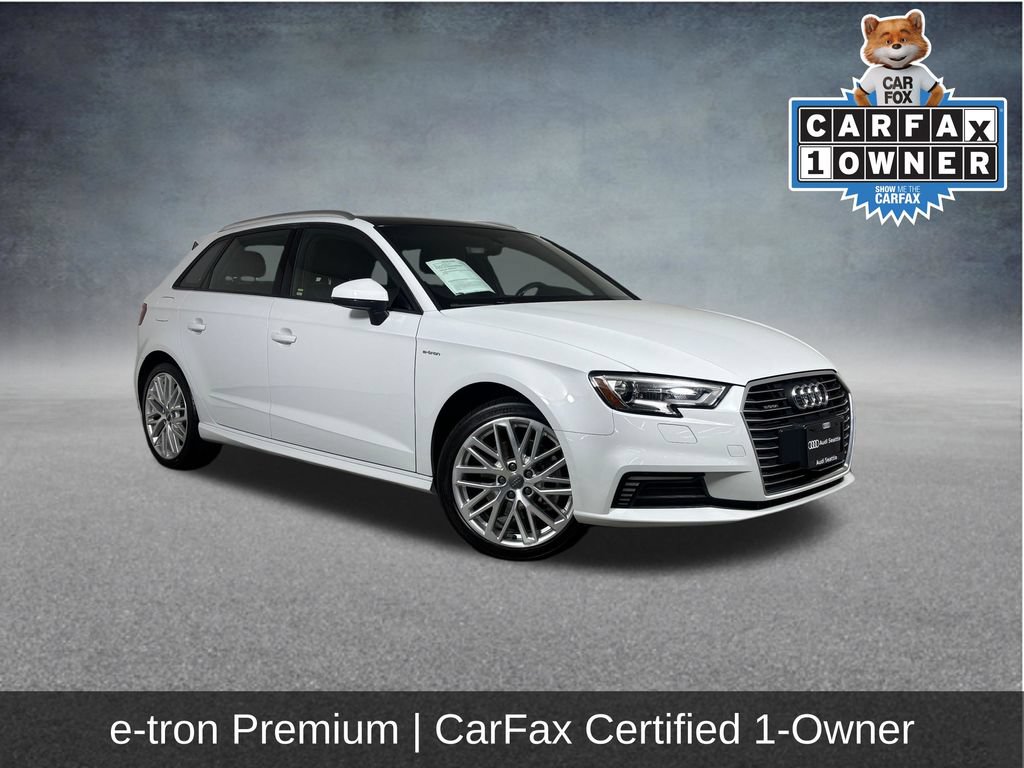 Used 2018 Audi A3 e-tron Premium w/ Sport Package FWD 360° Tour