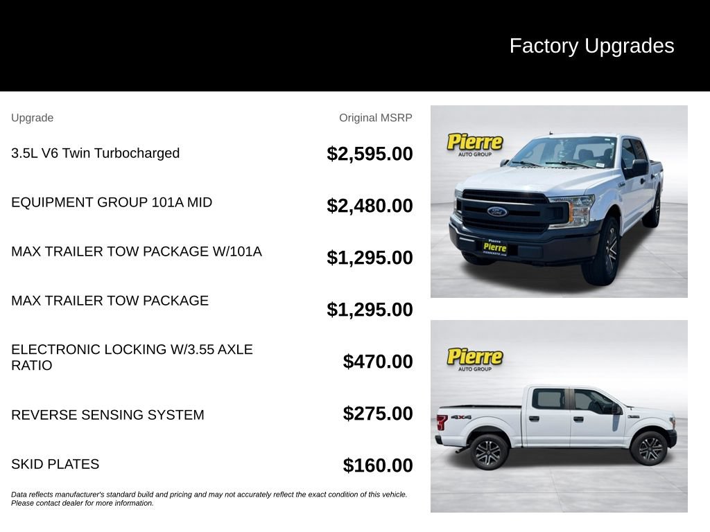 Used 2020 Ford F150 XL w/ Equipment Group 101A Mid AWD/4WD image 13