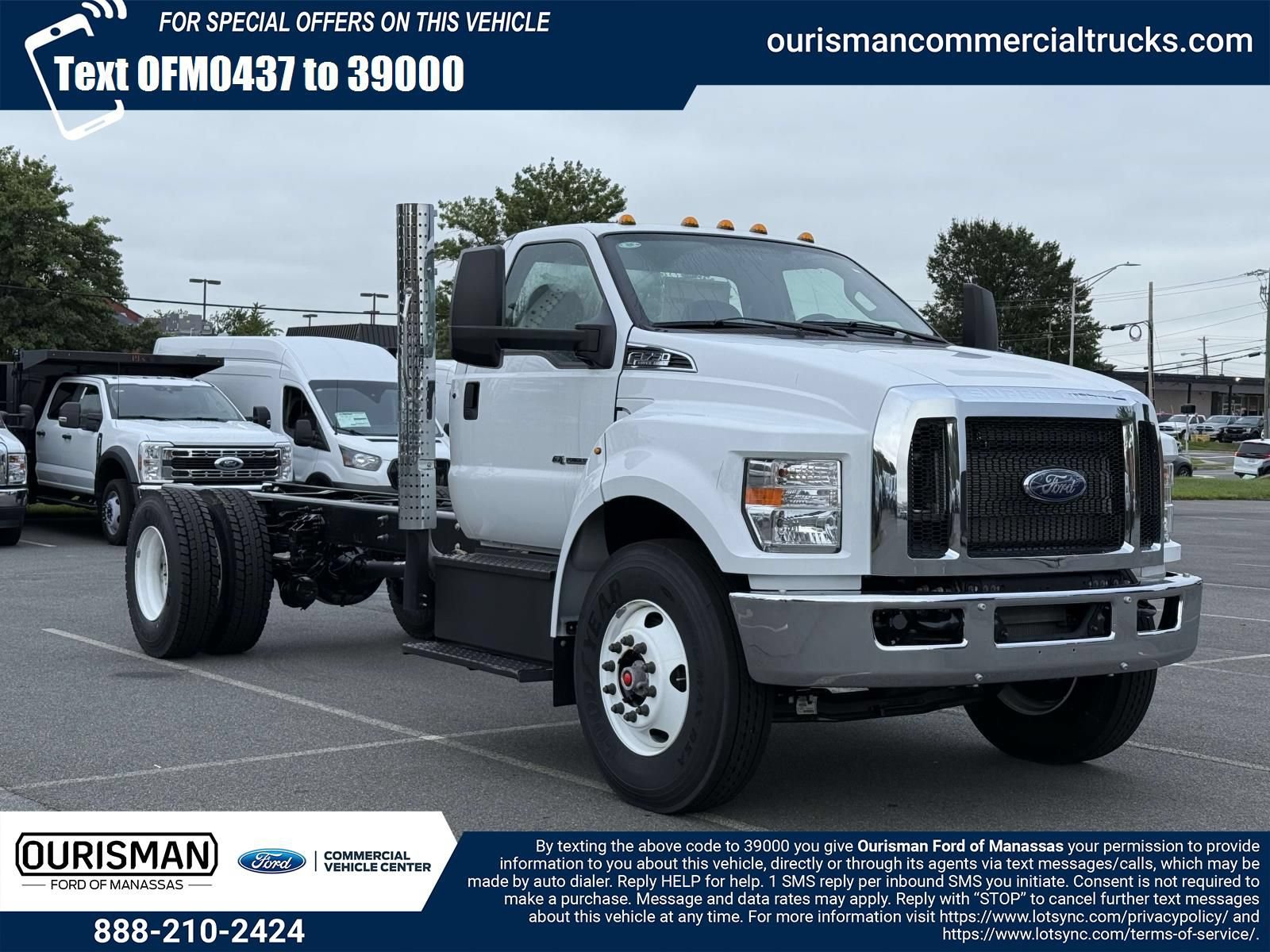 New 2025 Ford F750 2WD Regular Cab Super Duty image 1