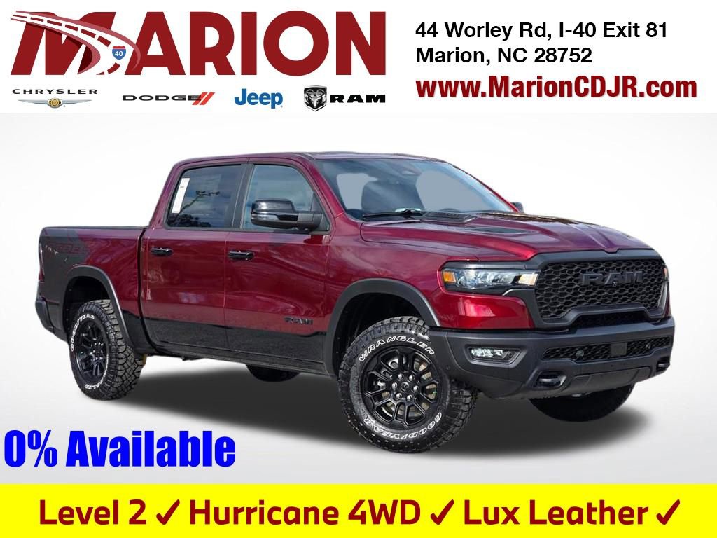 New 2026 RAM 1500 Rebel w/ Rebel Level 2 Equipment Group AWD/4WD image 1