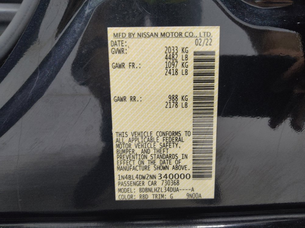 Used 2022 Nissan Altima 2.5 SV AWD/4WD image 33