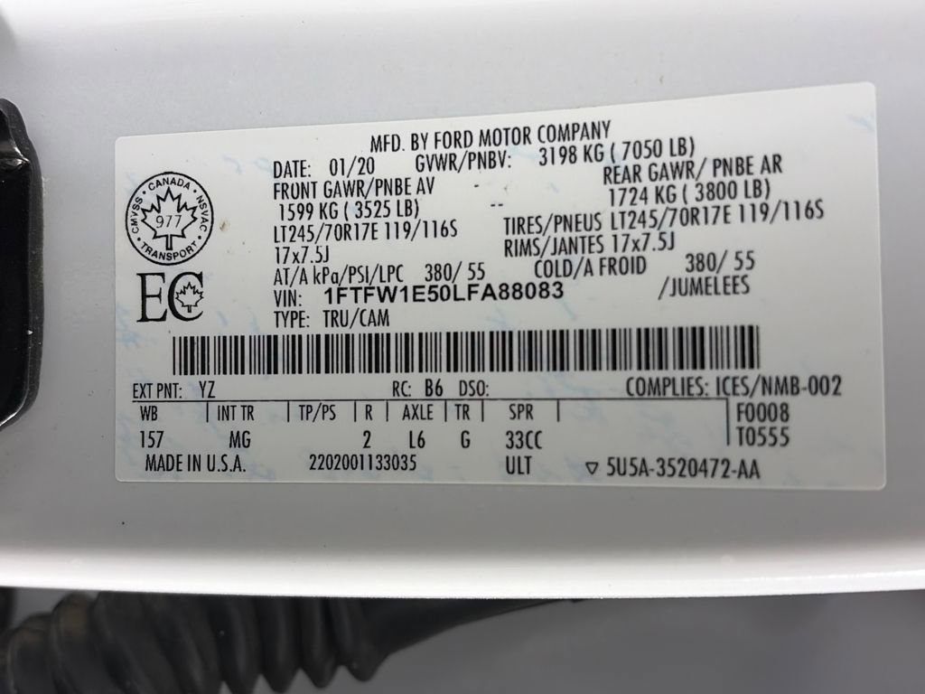 Certified 2020 Ford F150 XLT image 9