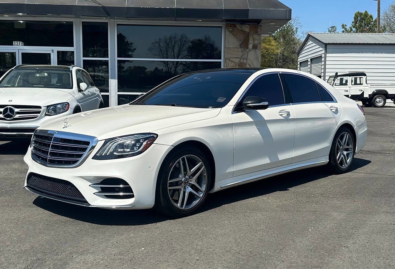 Used 2020 Mercedes-Benz S 450 Sedan w/ AMG Line Exterior image 2