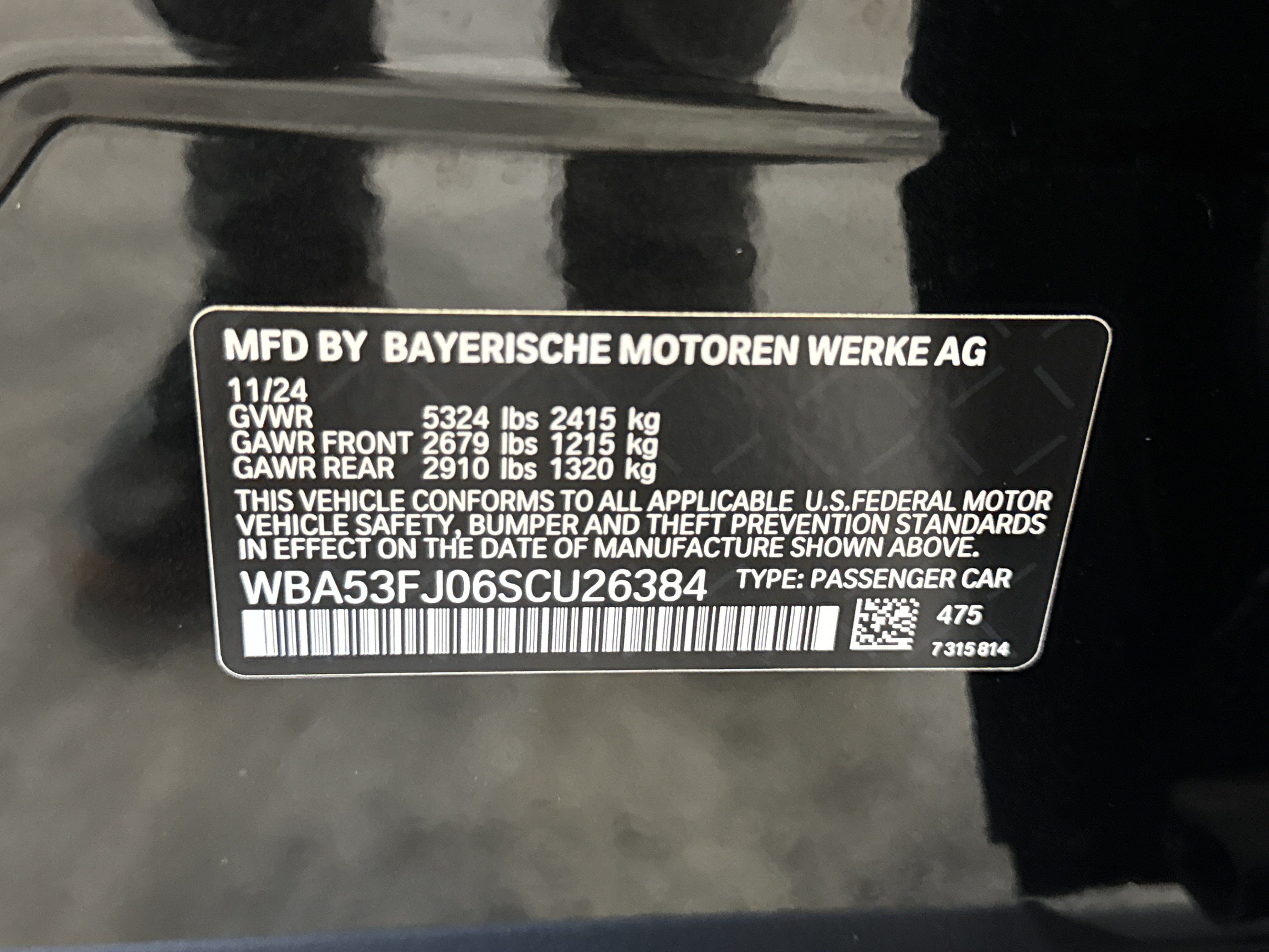 Certified 2025 BMW 530i xDrive AWD/4WD image 5