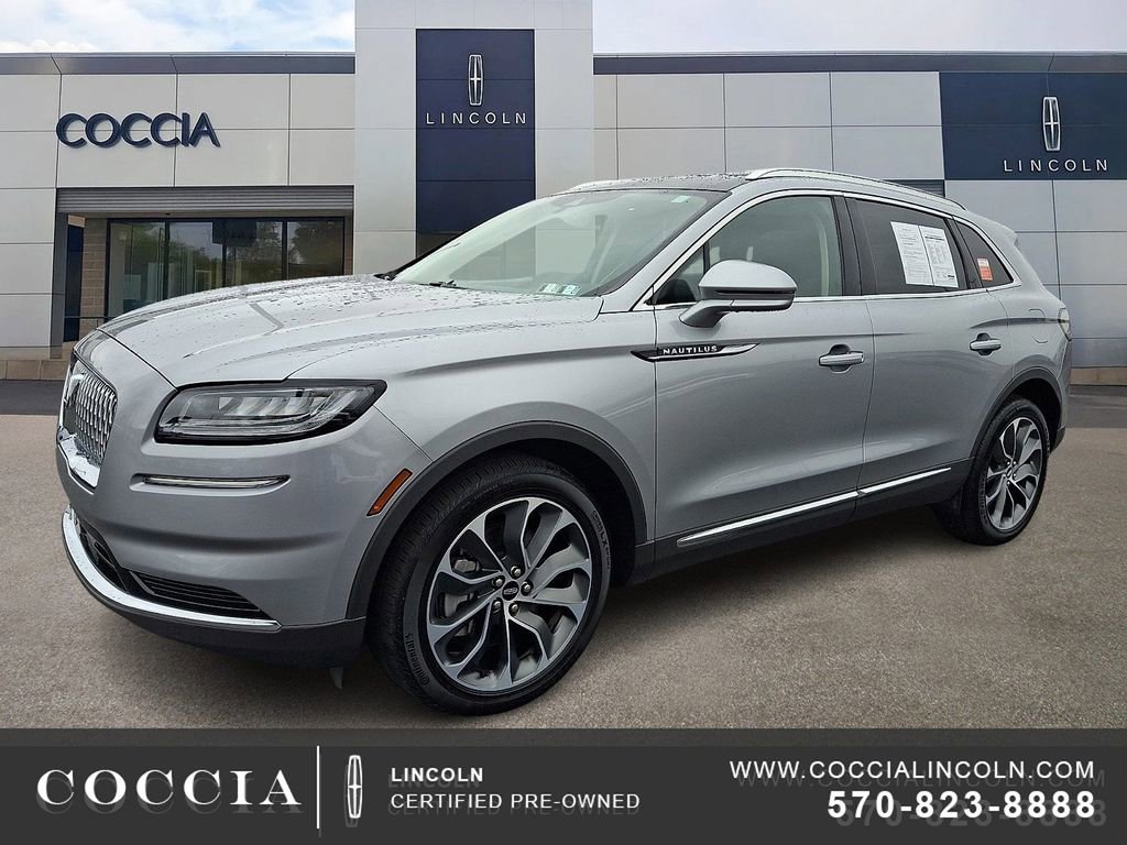 Certified 2022 Lincoln Nautilus Reserve