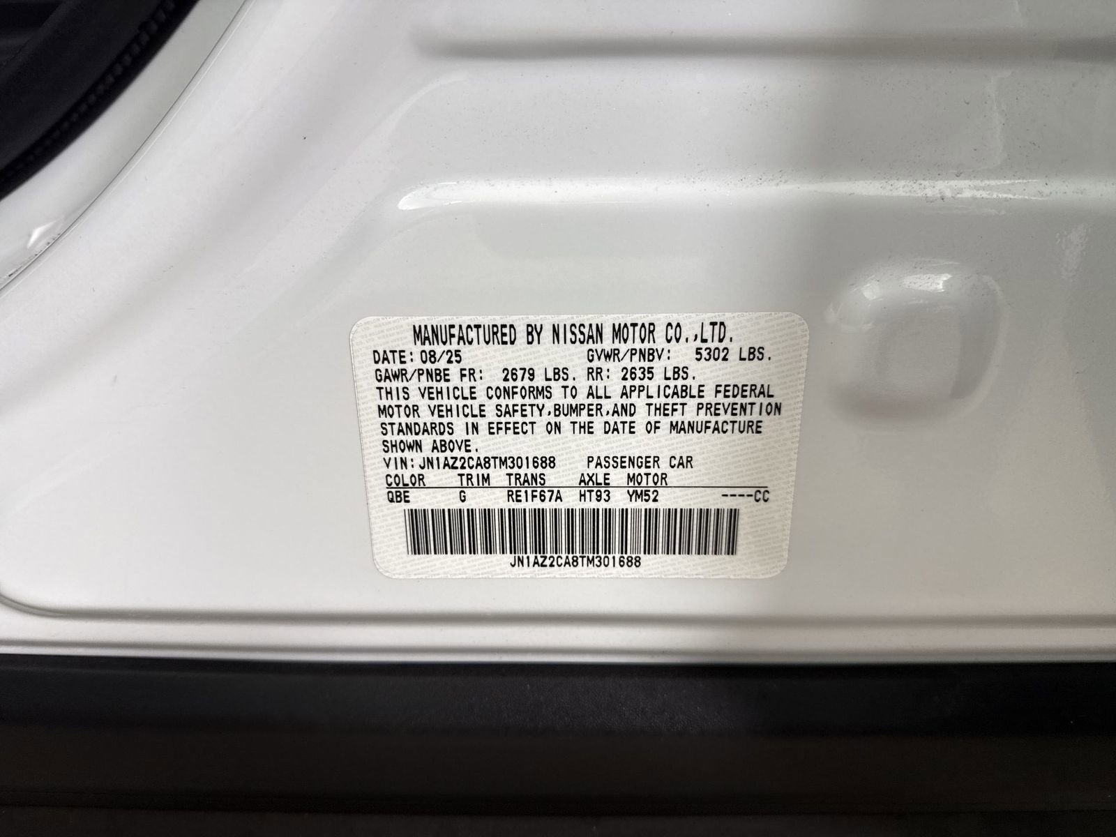 New 2026 Nissan Leaf SV+ w/ Floor Mat Package (SV+) image 36