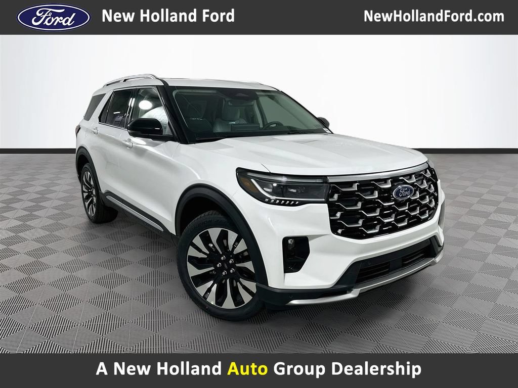 New 2026 Ford Explorer Platinum w/ LUX Leather Package