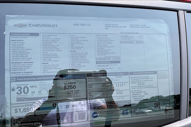 New 2026 Chevrolet Trax LS FWD image 12