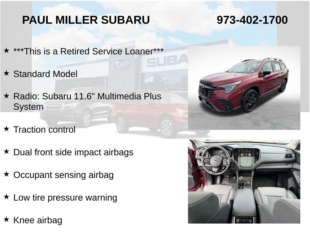 Used 2025 Subaru Ascent Onyx Edition image 8