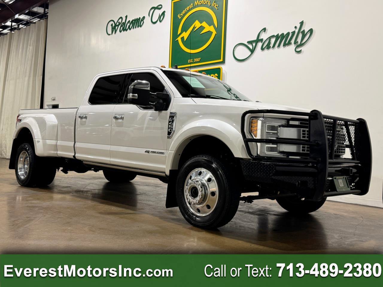 Used 2019 Ford F450 Platinum w/ Platinum Ultimate Package