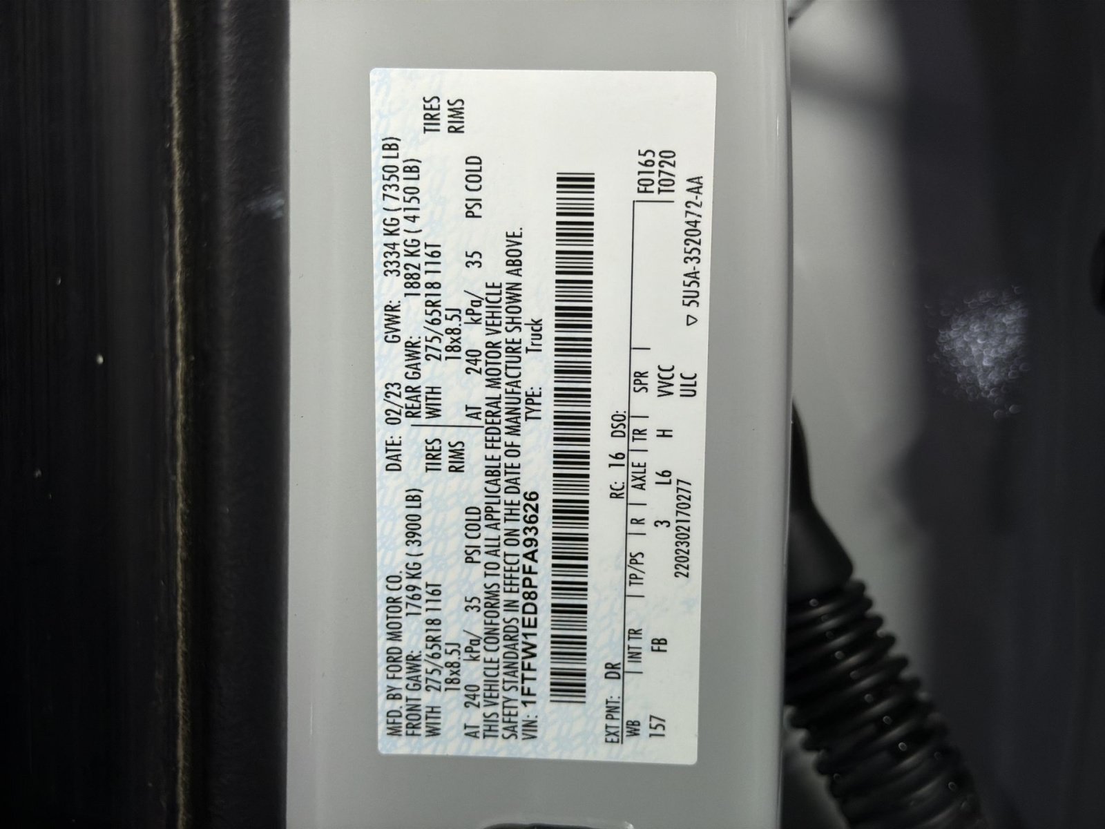 Used 2023 Ford F150 XLT w/ Equipment Group 302A High AWD/4WD image 34