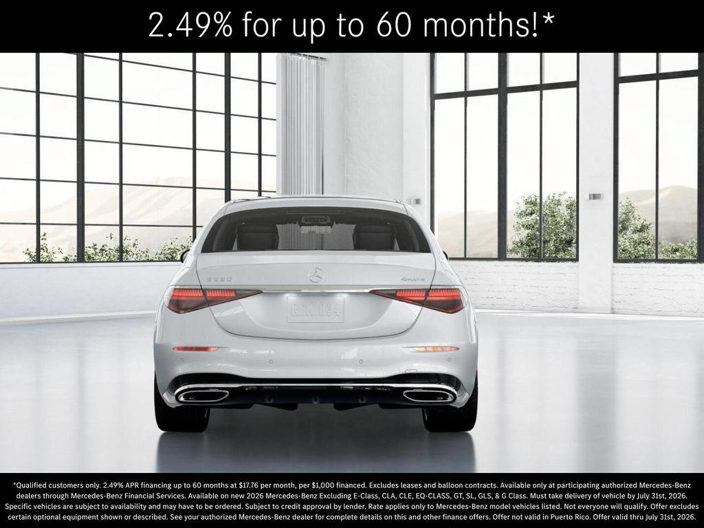 New 2026 Mercedes-Benz S 580 4MATIC Sedan image 25