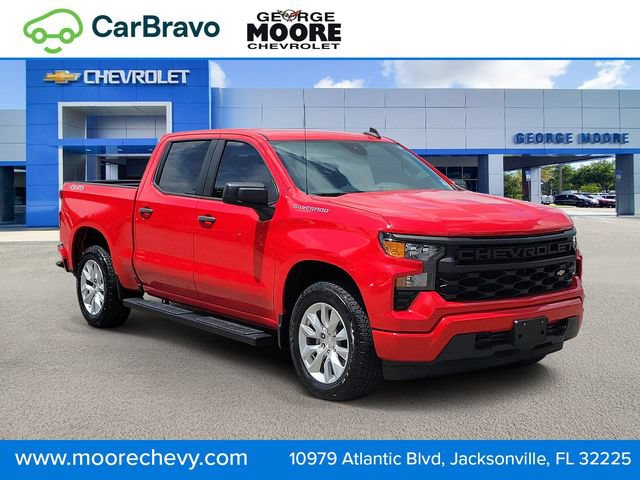 Certified 2023 Chevrolet Silverado 1500 Custom AWD/4WD image 1