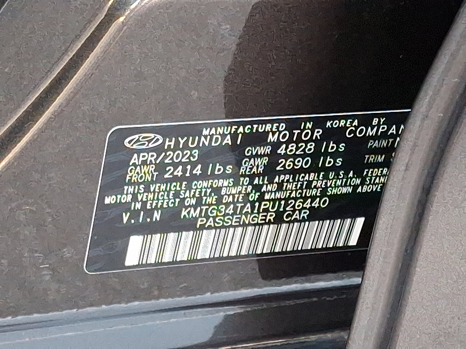 Certified 2023 Genesis G70 2.0T w/ Sport Prestige Package image 27