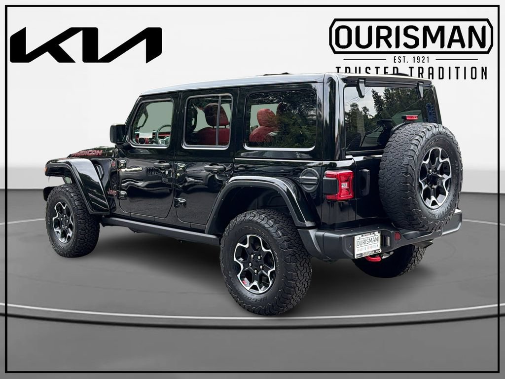 Used 2023 Jeep Wrangler Unlimited Rubicon w/ LED Lighting Group AWD/4WD image 3