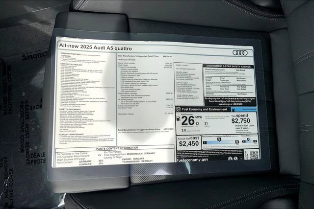 New 2025 Audi A5 2.0T Premium Plus image 13