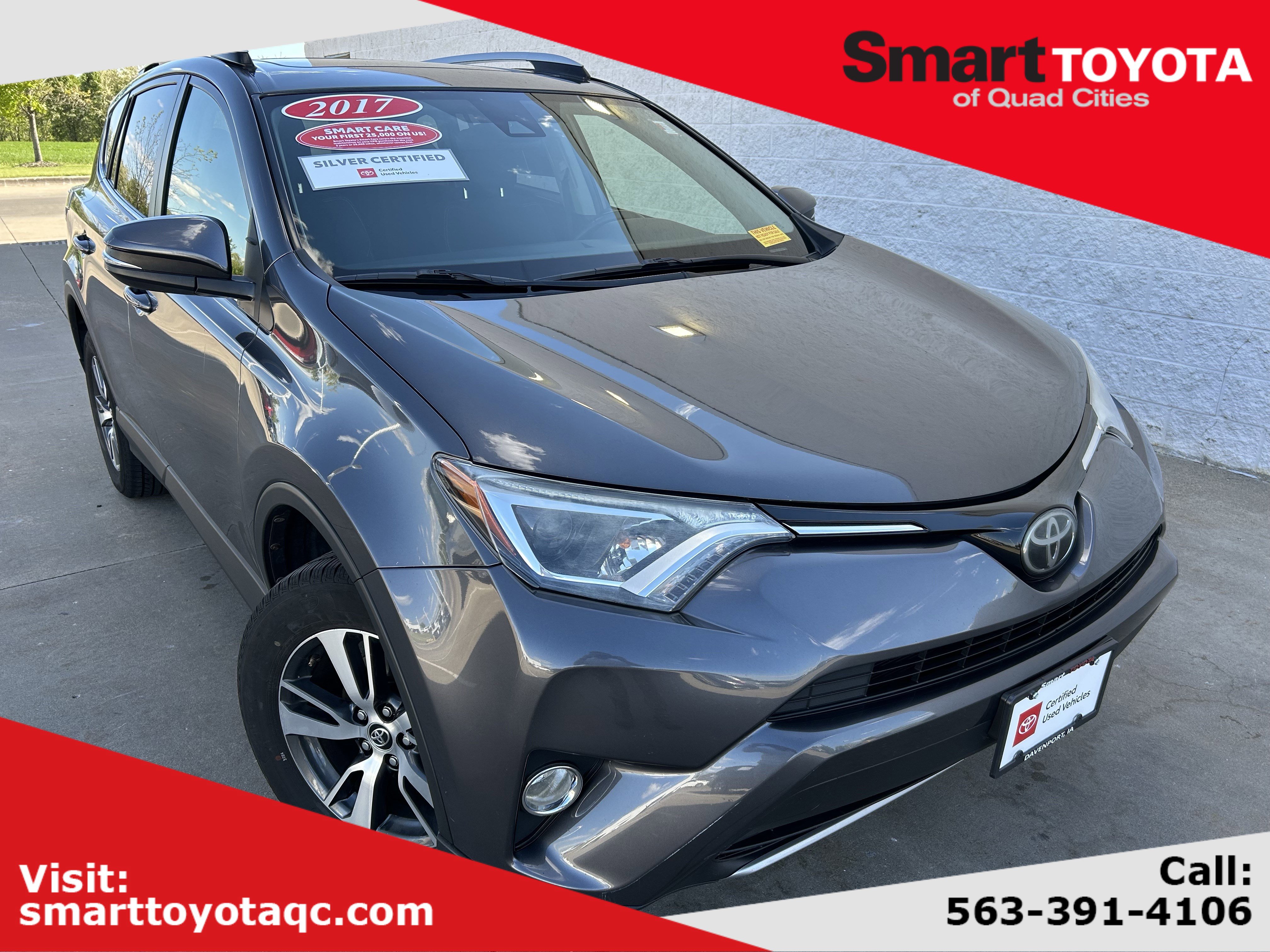 Certified 2017 Toyota RAV4 XLE w/ All Weather Liner Package AWD/4WD image 1
