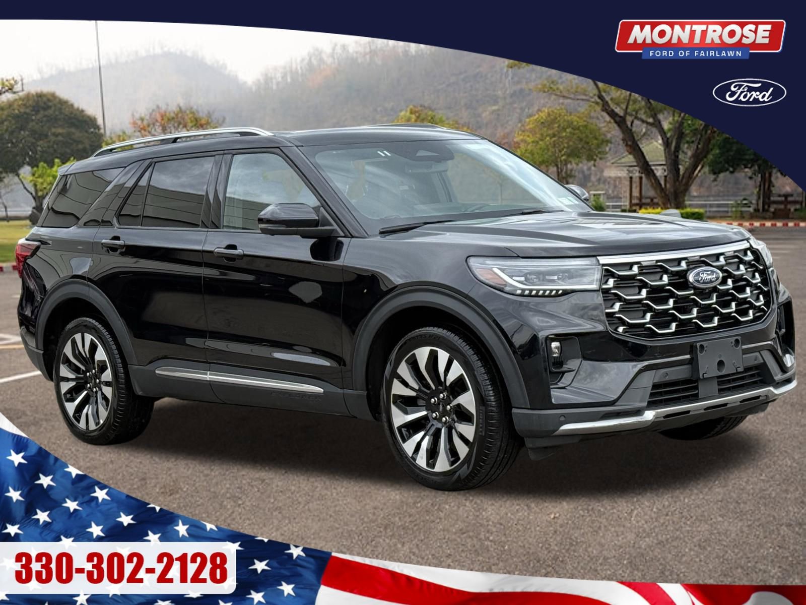 Used 2025 Ford Explorer Platinum w/ LUX Leather Package AWD/4WD image 1