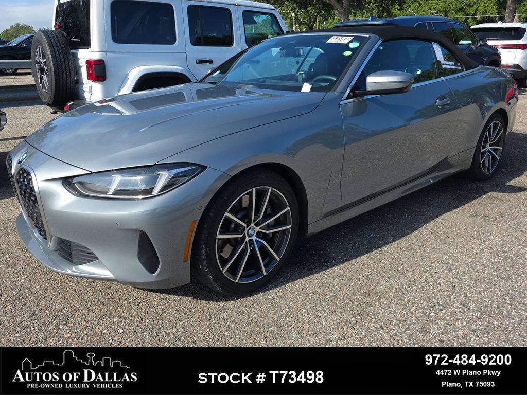 Used 2025 BMW 430i Convertible RWD image 1