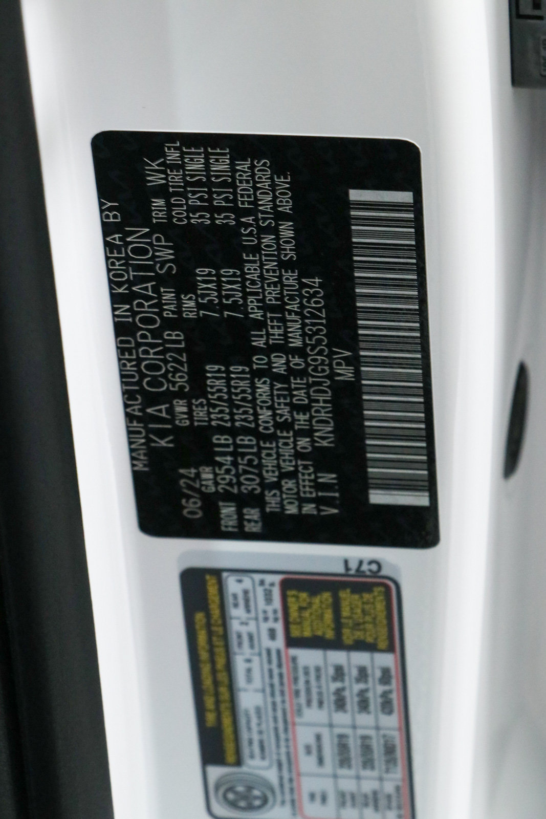 Used 2025 Kia Sorento EX w/ EX Panoramic Sunroof Package AWD/4WD image 35
