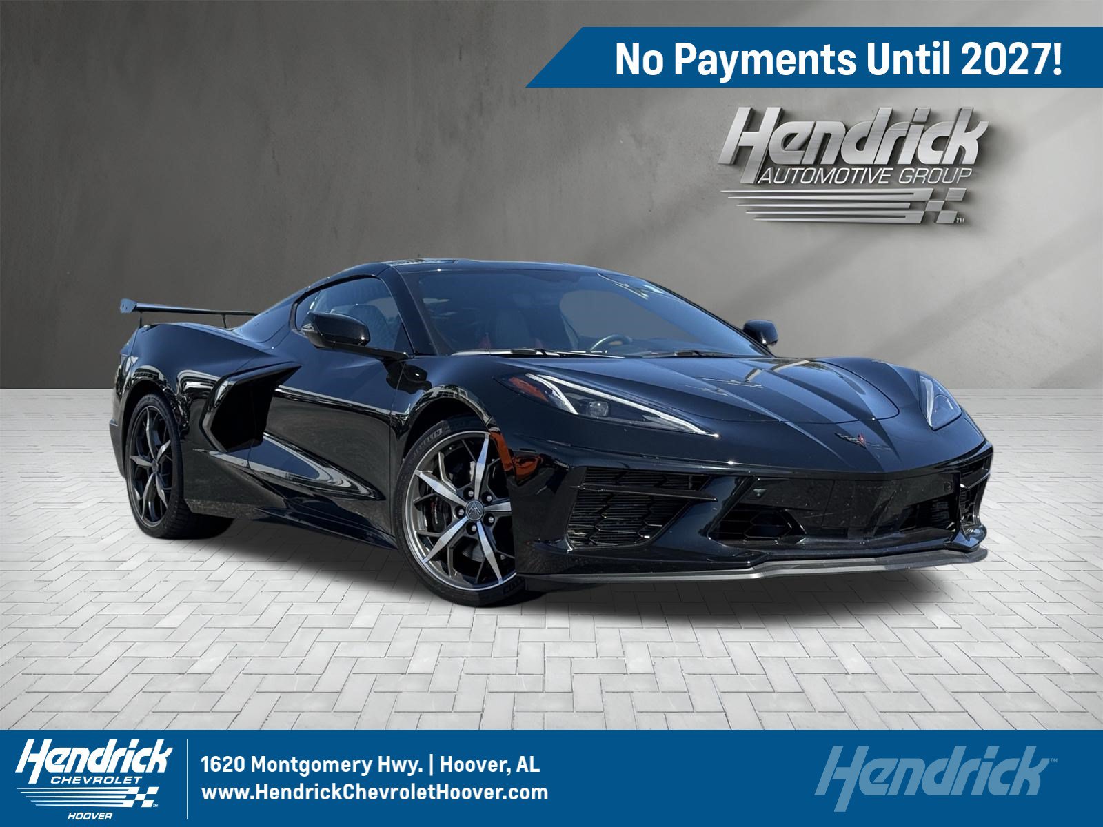 Used 2020 Chevrolet Corvette Stingray Preferred Cpe w/ 2LT Preferred Equipment Group RWD image 1